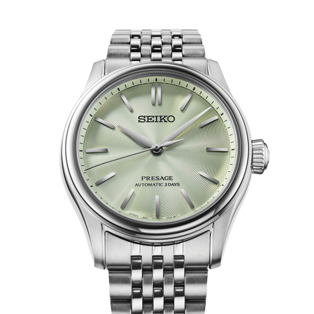 HCC002 Presage Classic Series 38mm - Green on Bracelet
