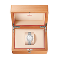 Speedmaster Chronograph 38mm - White, Mother-of-Pearl, Diamond-Set Bezel on Bracelet