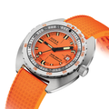 SUB 300 Ti5 42.5mm - Orange on Rubber Strap