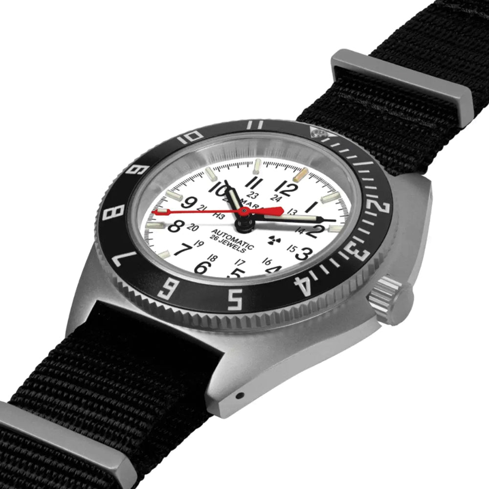 SSNAV-D Arctic Edition 41mm - Arctic on Nylon Defense Standard Strap
