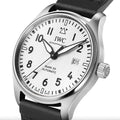 Pilot's Watch Automatic Mark XX 40mm - Silver-Plated on Leather Strap