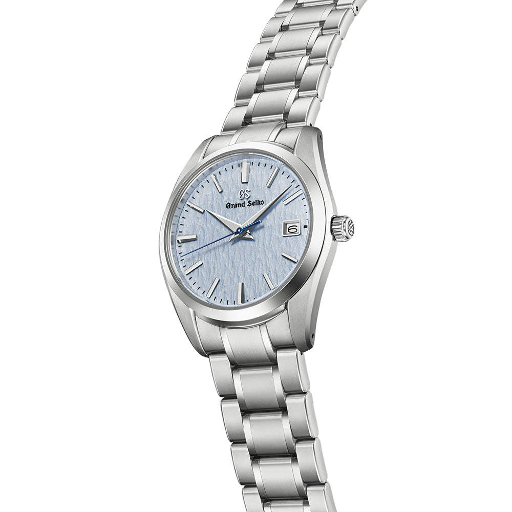SBGX357 Heritage Quartz 37mm - Light Blue on Bracelet