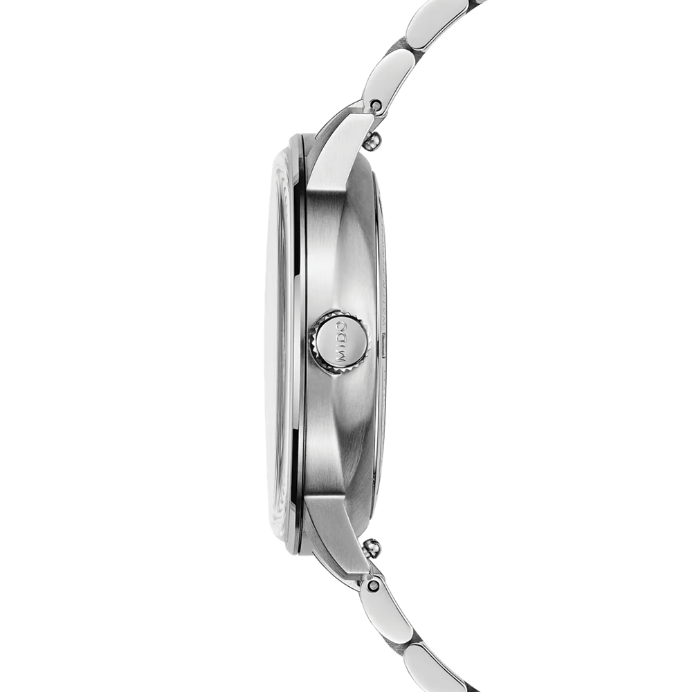 Commander Datoday 40mm - Silver on Bracelet
