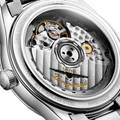 Master 34mm - White, Mother-of-Pearl, Diamond-Set on Bracelet