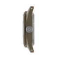 Sector II Field Titanium FDE 38mm - Brown on Rubber Strap