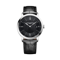 Classima 10881 Quartz 40mm - Black on Leather Strap