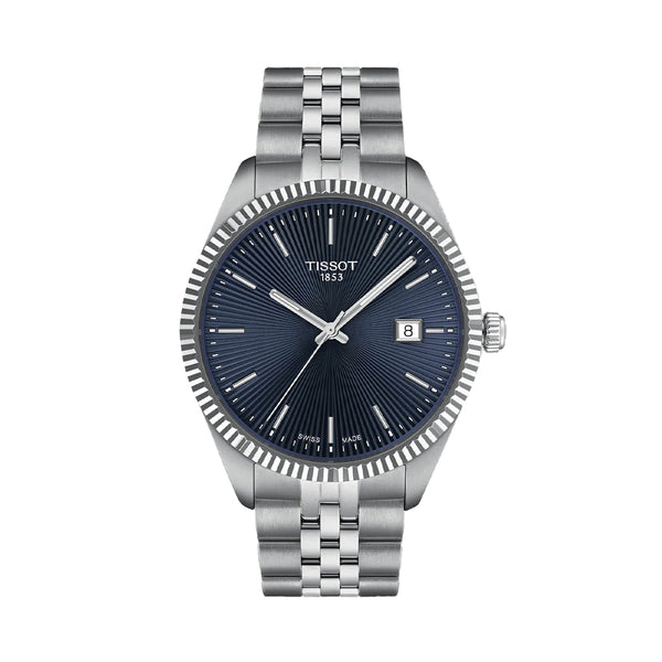 フルサト Ballade Quartz 40mm - Blue on Bracelet | Teddy Baldassarre