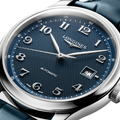 Master 41mm - Blue on Leather Strap