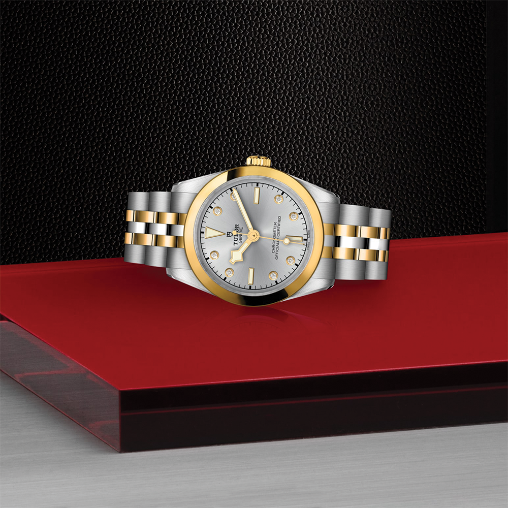 Black Bay One S&G 31mm - Silver, Diamond-Set on Bracelet
