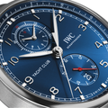 Portugieser Yacht Club Chronograph 44.6mm - Blue on Bracelet
