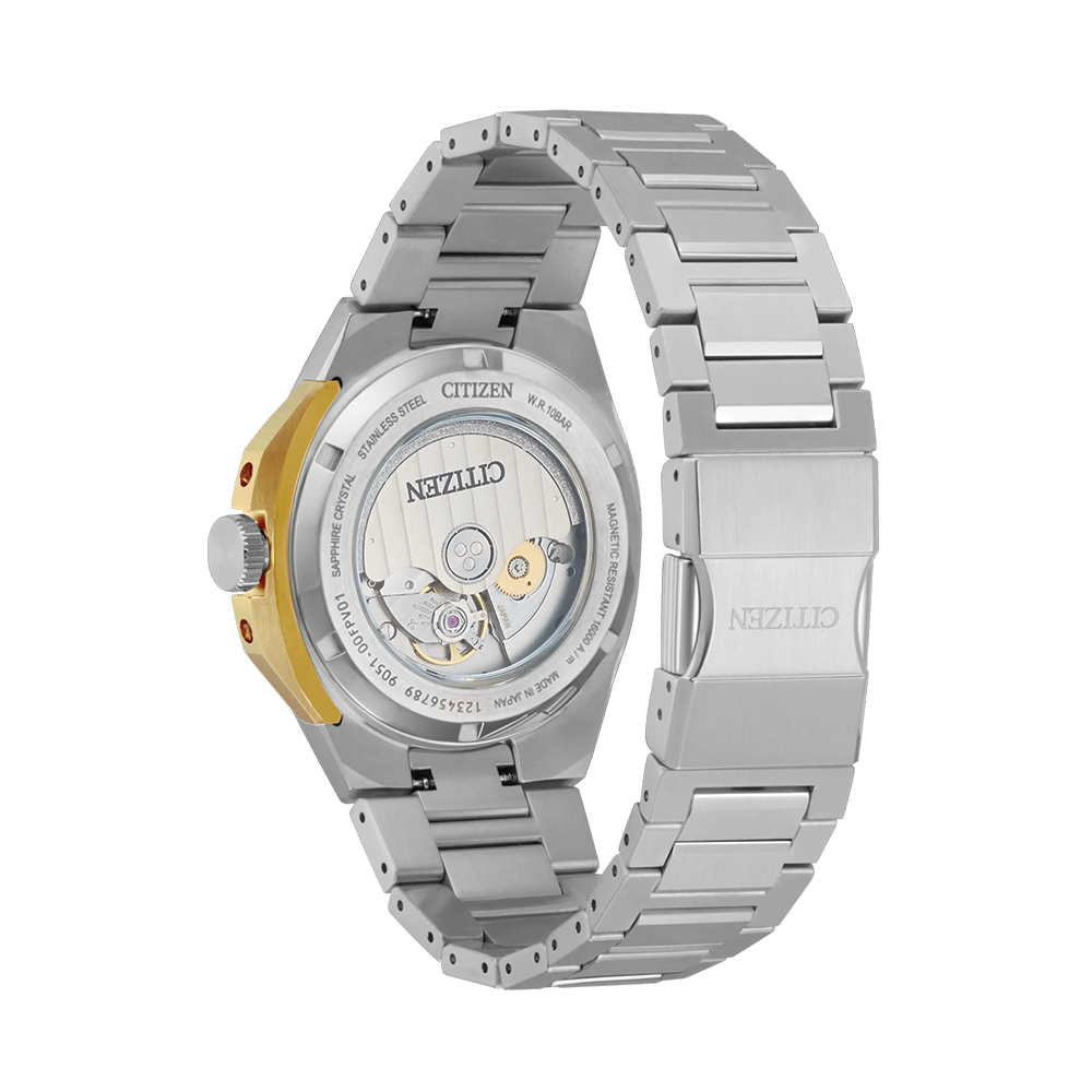 Series8 Automatic Two-Tone 39mm - White on Bracelet