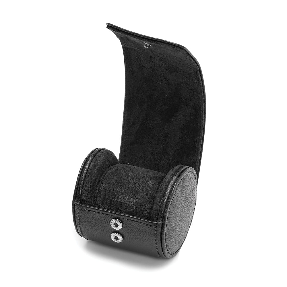 British Racing Single Watch Roll - Black