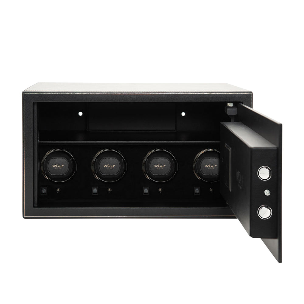 The Den 4 Piece Safe - Black