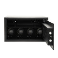 The Den 4 Piece Safe - Black