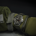 Pelagos FXD GMT Titanium 42mm - Black on Fabric Strap