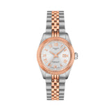 Ballade Powermatic 48 COSC Two-Tone 30mm - Silver on Bracelet