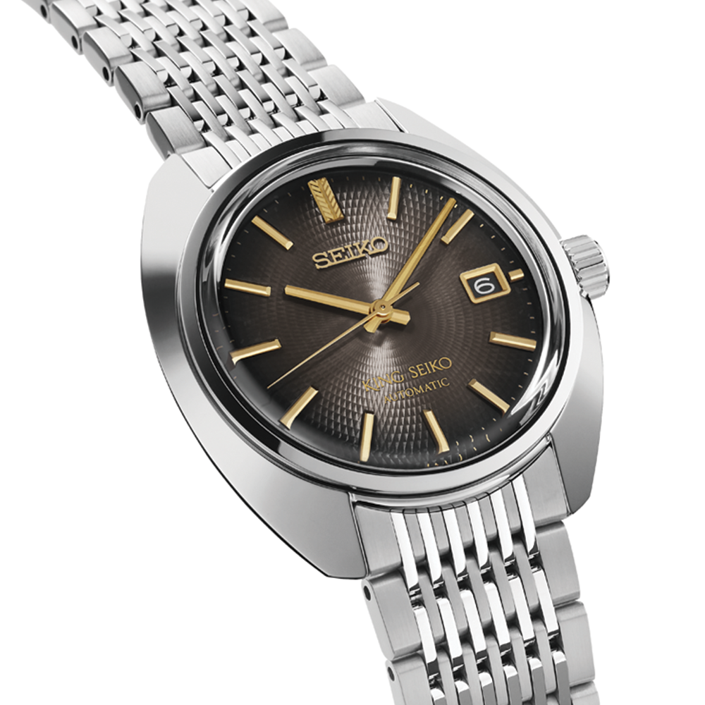 SJE121 King Seiko KS1969 145th Anniversary Limited Edition 39.4mm - Grey on Bracelet