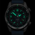 Air Pro 43mm - Blue on Rubber Strap