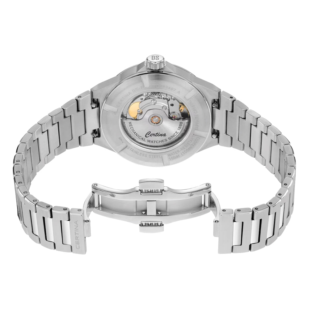 DS-7 Powermatic 80 39mm - Light Blue on Bracelet