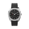 Marlin® Sub-Dial Automatic 39mm - Black on Leather Strap