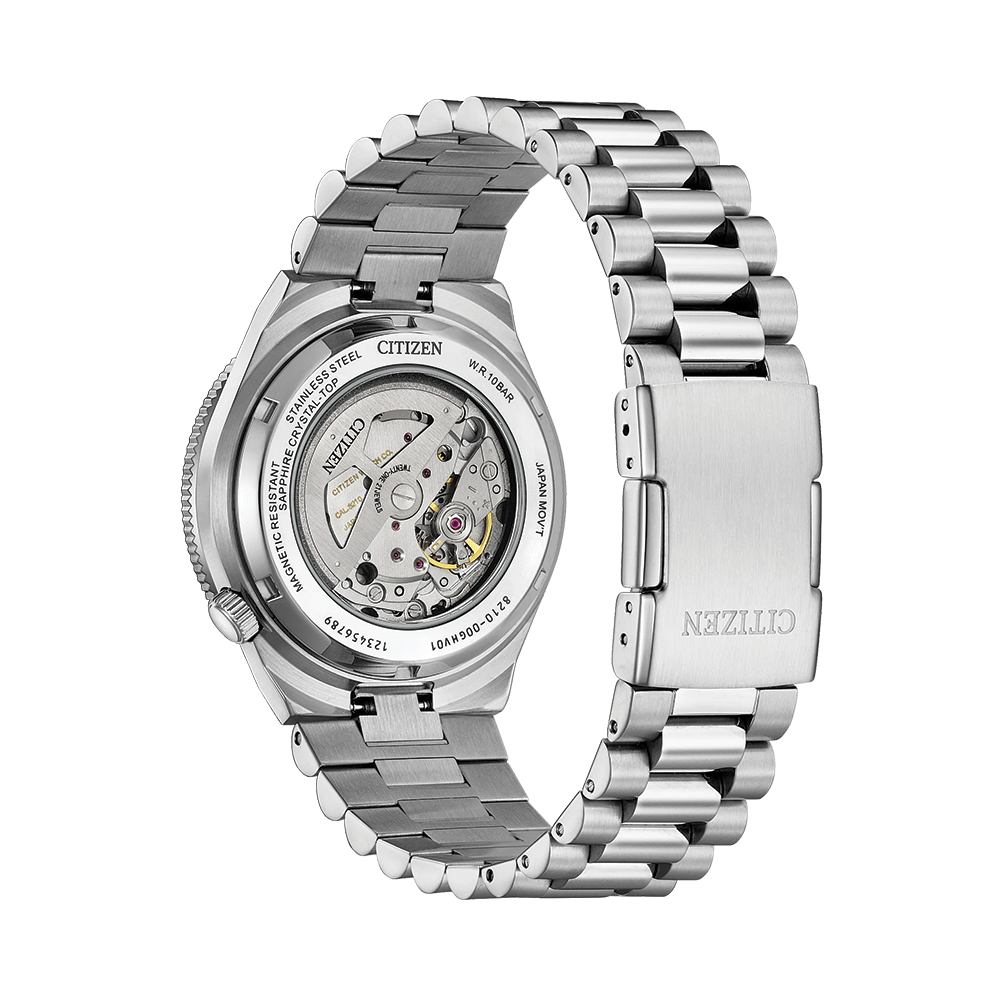 Tsuyosa Shore Automatic 40mm - Blue on Bracelet