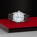 1926 36mm - Opaline on Leather Strap