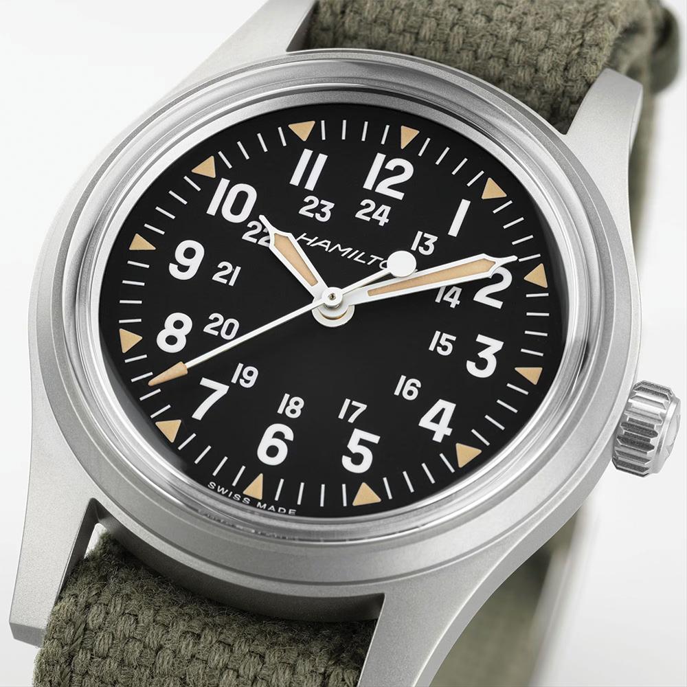 Khaki Field Mechanical Special Edition 36mm - Black on Fabric Strap