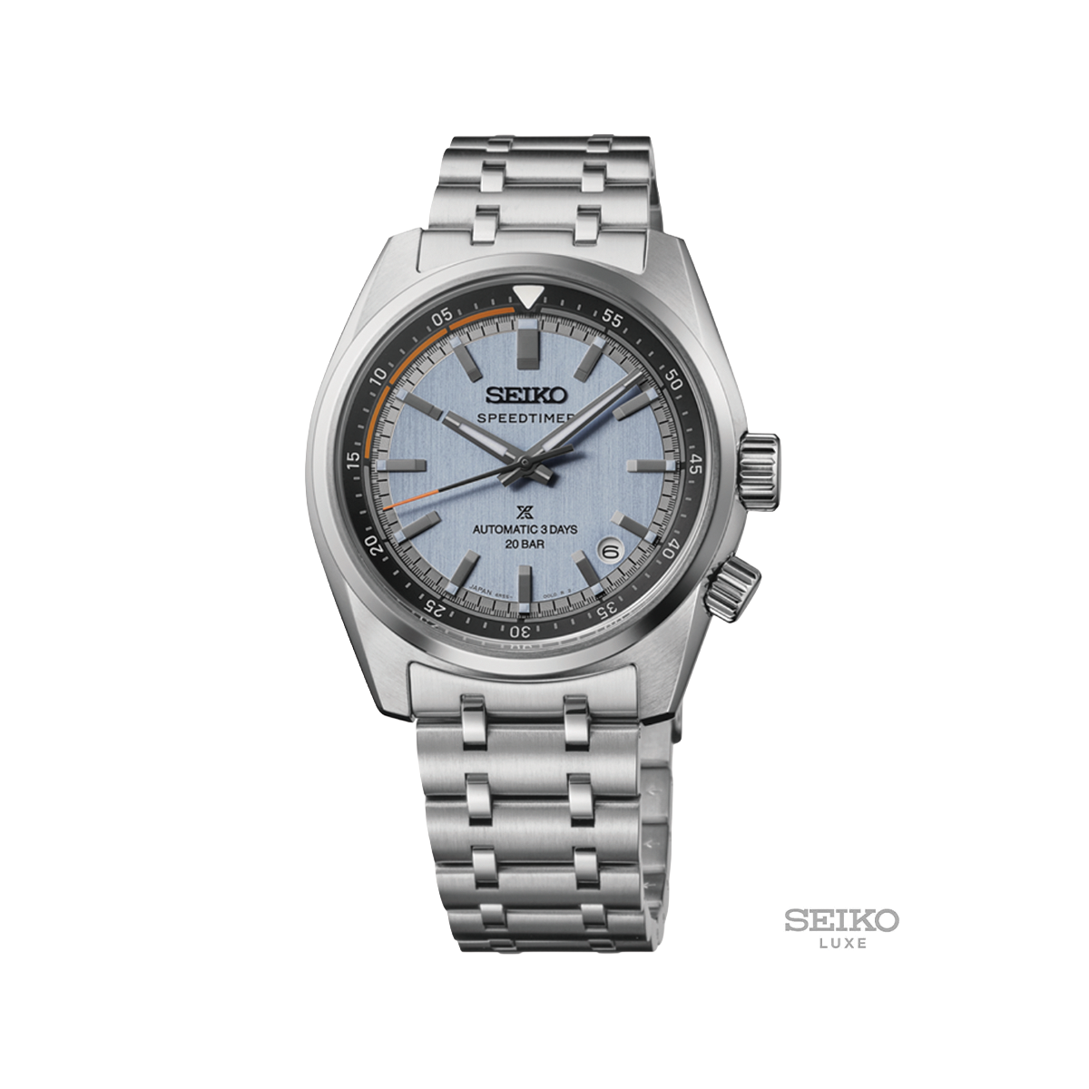 HBC003 Prospex Speedtimer 39.5mm - Blue on Bracelet - Teddy