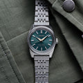 SJE083 140th Anniversary Limited Edition King Seiko 36.1mm - Teal on Leather Strap