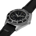 SSNAV No Date 41mm - Black on Rubber Strap