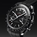 Speedmaster Dark Side of the Moon Black Ceramic 44.25mm - Black on Rubber Strap