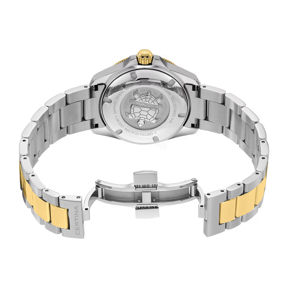 DS Action Powermatic 80 34.5mm - Mother of Pearl on Bracelet