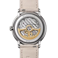 Villeret Ultraplate 38mm - Gold-Toned Opaline on Leather Strap