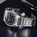 HKF005 King Seiko VANAC 41mm - Black on Bracelet