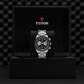 Black Bay Chrono 41mm - Black on 3-Link Bracelet