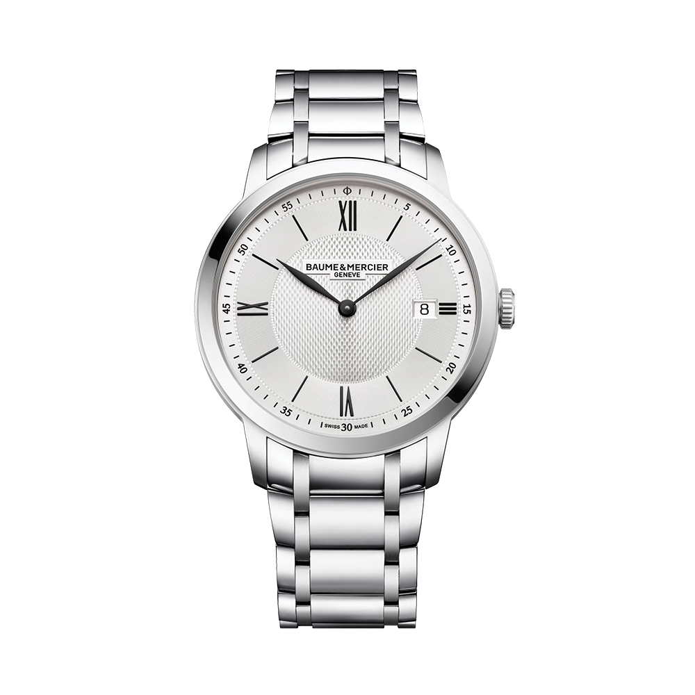 Classima 10883 Quartz 40mm - Silver on Bracelet