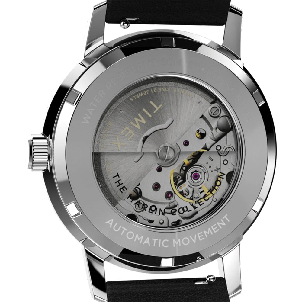 Marlin® Automatic 40mm - Blue on Leather Strap