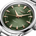 Conquest Heritage 38mm - Green on Bracelet