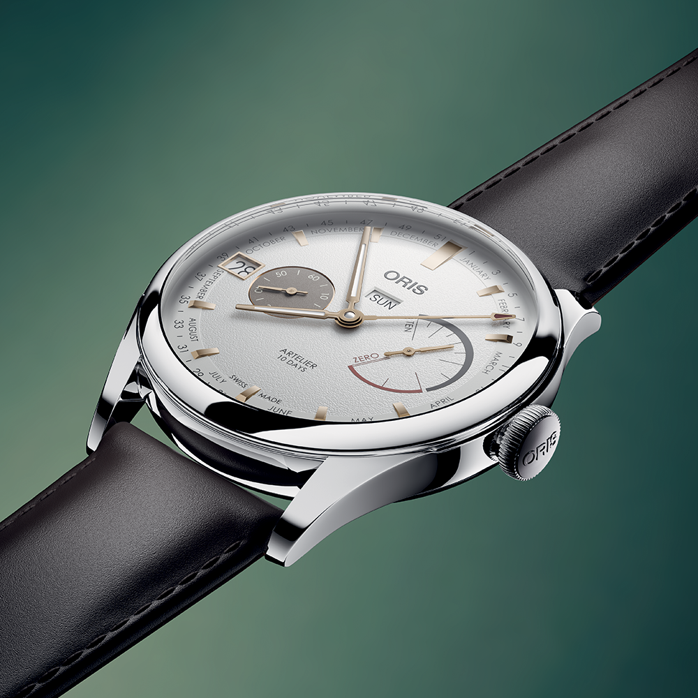Artelier Calibre 113 43mm - White on Leather Strap