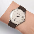Neo Automatic 36mm - Ivory on Cordovan Leather Strap
