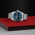 Black Bay One 36mm - Blue, Diamond-Set on Bracelet