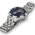 Jazzmaster Open Heart Auto 42mm - Blue on Bracelet