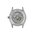 Visodate 39mm - Silver on Leather Strap