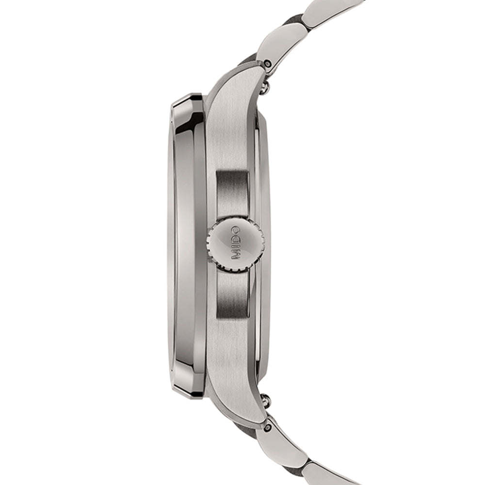 Multifort TV Big Date Titanium 40mm - Grey Gradient on Bracelet