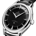 Constellation Observatory 39.4mm - Black on Leather Strap