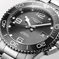 HydroConquest 41mm - Sunray Grey on Bracelet