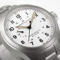 Khaki Field Mechanical Power Reserve 40mm - White on Bracelet