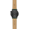 Spaceview Evolution 43.5mm - Green on Leather Strap