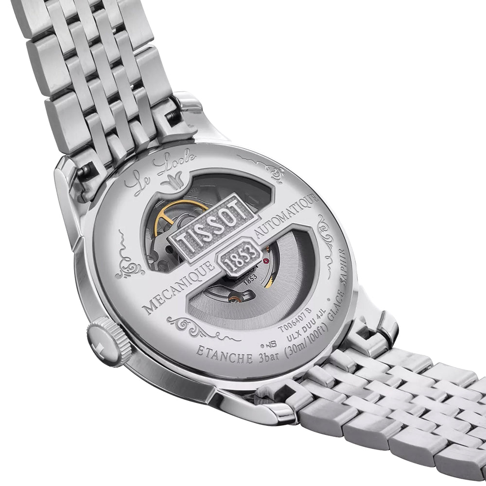 Le Locle Automatique Gent 20th Anniversary 39.3mm - Silver on Bracelet