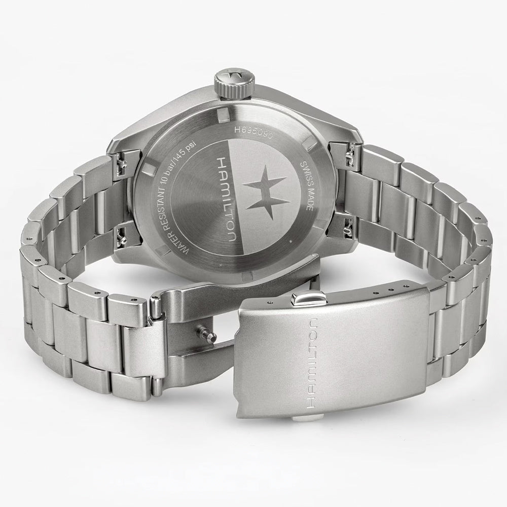 Khaki Field Mechanical Power Reserve 40mm - Black on Bracelet